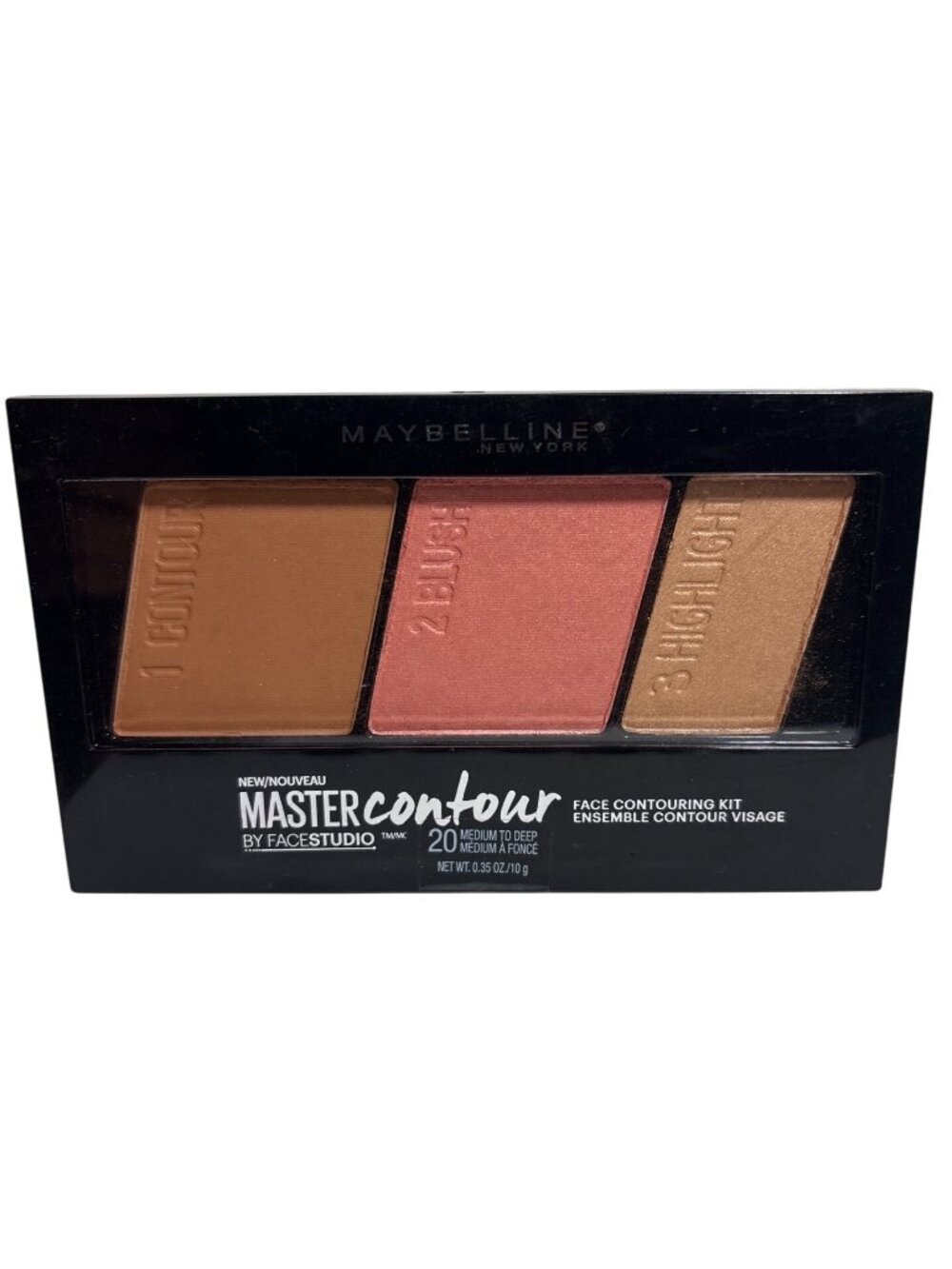 Maybelline Master Contour Face Contouring Kit Medium To Deep 0.35 Oz Retired